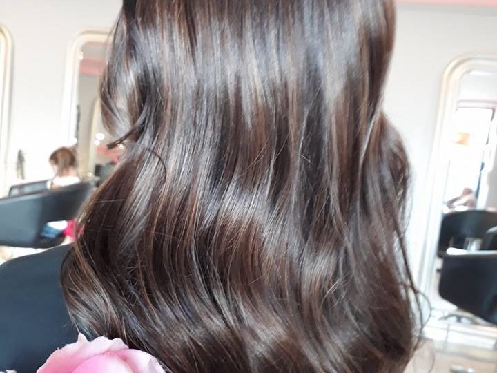 Chocolate with caramel highlights - BOWLANE Hairdressing