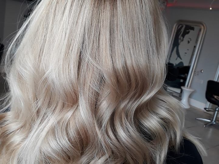 blonde after toning down