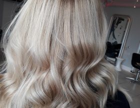 blonde after toning down